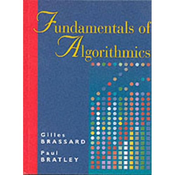 Pre-Owned Fundamentals of Algorithmics: United States Edition Paperback