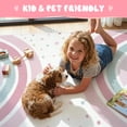 thumbnail image 5 of Wonnitar 5'x7' Rainbow Play Rug for Kids - Colorful Educational Area Rug for Nursery & Playroom, Machine Washable Non-Slip Soft Carpet for Classroom, Tent, Dorm, 5 of 9