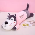 thumbnail image 3 of Peluche de Husky para niños, almohada larga Kawaii para dormir, muñeco de perro bonito, regalo de cumpleaños y Navidad, 3 of 3
