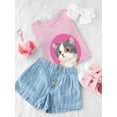 thumbnail image 3 of Suspicious Cat T-Shirt Toddler -Kayomi Harai Designs,  4 Toddler, 3 of 4