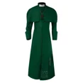 thumbnail image 1 of Men Cassock Priest Robe Roman Catholic Church Soutane Costume For Bishop Pope Pastor Father, 1 of 7
