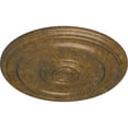 thumbnail image 3 of Ekena Millwork 19 3/4"OD x 1 1/2"P Kepler Traditional Ceiling Medallion (For Canopies up to 4 1/2"), Hand-Painted Rubbed Bronze, 3 of 5