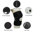 thumbnail image 3 of ziyahi Aluminium Knee Twin Hinged Support Grade Breathable Open Patella Brace No.2, 3 of 6