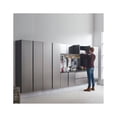 thumbnail image 2 of Maykoosh Seaside Style Series Wood Utility Storage Cabinet In Metallic Gray / Seaside Style Series Wall Mounted Wood Utility Storage Cabinet In Metallic Gray (32 In W X 72 In H X 20 In D), 2 of 10