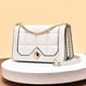 thumbnail image 1 of Bolso de mujer de moda, bolso cuadrado pequeño de cuero suave de PU, bolso de mujer de moda vintage, bolso de hombro, bolso cruzado, bolso con cadena romboidal, 1 of 6