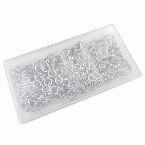 150 Juegos de Botones a PresióN 9,5 Mm Metal Plateado para Costura y Manualidades, Kit Cierres con BotóN Abierto
