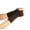 Coffee, variant on Women Cable Knit Fingerless Gloves Winter Short Half Finger Wrist Warmers Thermal Knit Arm Cuffs for Cold Weather Daily Use