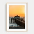 thumbnail image 2 of Manhattan Beach Sunset 01 - Los Angeles California Photography Sunset Beach Ocean Coastal Landscape Architecture Unframed Wall Art Print 32 x 48 inches, 2 of 60