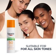 Eucerin Sun Clear Skin Face Sunscreen Lotion SPF 50 with Oil-Absorbing Minerals, 2.5 fl oz
