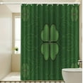 thumbnail image 1 of Chmadoxn Décorations de la Saint-Patrick, Rideau de Douche Imperméable Rideaux Décoration de Salle de Bain Rideau de Douche Rideaux en Polyester Accessoires de Salle de Bain Rideau de Douche en Polyester, 1 of 6
