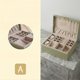 thumbnail image 5 of SONGMICS Caja Joyero, Estuche de Joyas con 2 Capas, con Asa, Bandeja Flexible, 20.5 x 24 x 11 cm, Verde Laurel, 5 of 9