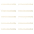 thumbnail image 1 of 10 piezas de molduras decorativas de madera sin terminar con bordes festoneados para armarios, ventanas, estanterías, puertas, muebles y paredes, 1 of 7