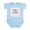 Sky Blue, variant on CafePress - Daddy's Little Dumpling Infant Creeper - Baby Light Bodysuit, Size Newborn - 24 Months