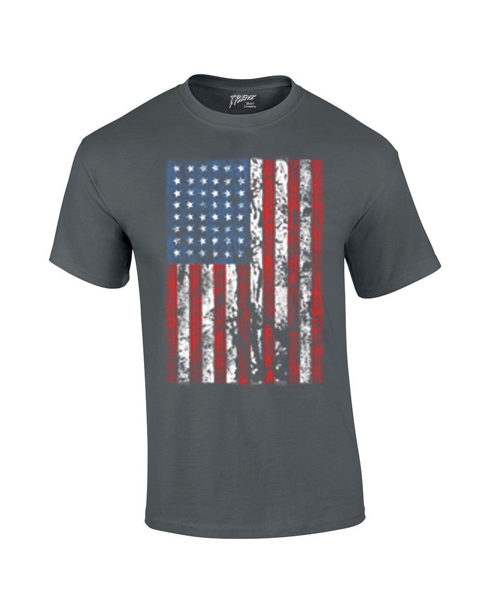 American Flag Mens Short Sleeve T-shirt United States USA Tattered Flag United - Bild 10 von 21
