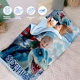 thumbnail image 2 of AOLOA Custom Toddler Nap Mat for Daycare, Boys Travel Sleeping Bag Kids Nap Mats with Pillow Blanket for Preschool Kindergarten, Personalized Name Easy Carry Nap Sack Dinosaur Blue, 2 of 8