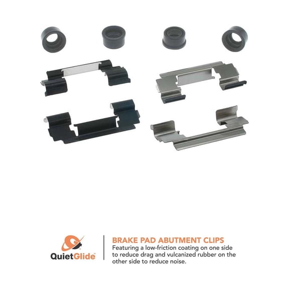 Disc Brake Hardware Kit H5759Q for 04-09 Cadillac XLR, 05-06 Pontiac GTO