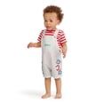 thumbnail image 3 of Cat In The Hat Baby Boy 2 Piece Shortall Set, Sizes 0-24 Months, 3 of 6