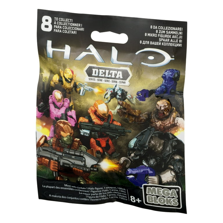 Mega Bloks Halo Micro Action Figure Series Delta Blind Pack - Halo 5  Spartan Protector 