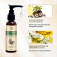 thumbnail image 2 of Organic Castor Oil With Rosemary Oil For Hair Growth - Rosemary Castor Hair Oil For Stronger, Fuller and Thicker Hair - Scalp & Hair Strengthening & V, 2 of 5