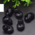 thumbnail image 2 of Shisuyan 5 Pairs Headphones Cover Silicone Sound Isolation Black for SM-R130, 2 of 8