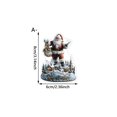 thumbnail image 2 of Aufmer 1 Pcs Festive Auto Ornament for Rearview Mirror, Christmas Themed Car Accessory, Easy Install Hanging Decoration, Ideal Holiday Gift for Drivers(Multicolor), 2 of 4