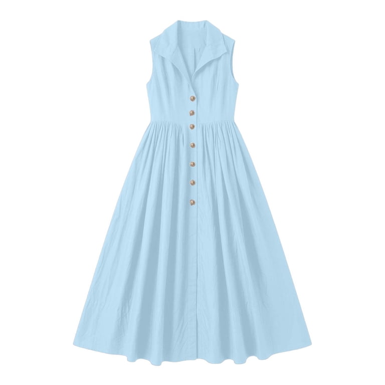 lightweight casual summer dresses Womens Summer Ruffle Dresses 2024 Trendy Cap Sleeve V Neck Tiered Flowy Dress Casual Vacation Midi Dress with Pockets at Amazon Women's Clothing store