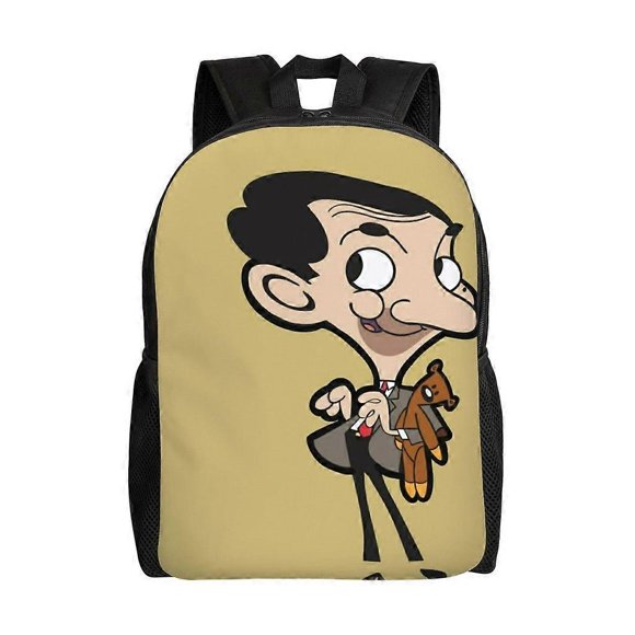 Cute Mr. Bean School Bag Cartoon Backpack Fashion Boys Bag Student Schoolbag Travel Backpack