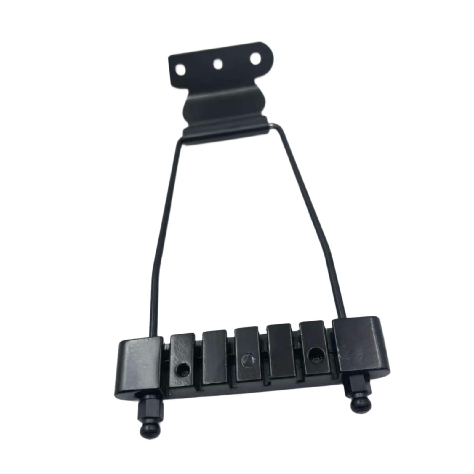 Tailpiece Bridge Guitar Pull Board Stable Metal Design Compatible with Semi Hollow Body Jazz Guitar
