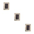 thumbnail image 2 of Sidaley Imagen Marco de arte para niños Recubrimiento Rectangular Reemplazo Obra de arte Dibujo Pintura Marcos de exhibición Oro 10.2x15.2cm Type1 NO1, 2 of 6