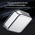 thumbnail image 4 of Lynono Co.,Ltd Two Size Vacuum Sealed Kitchen Containers 1600ml And 3500ml For Food StoragePrem1umMetal Vacuum Food Savers Featuring Date Display And seal Design, 4 of 10
