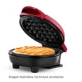 thumbnail image 2 of Wafflera Holstein Housewares Individual Rojo Metalizado, 2 of 4