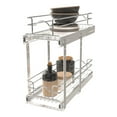 thumbnail image 1 of Rev-A-Shelf 5WB2-0922CR-1 9x22in 2-Tier Wire Pull Out Cabinet Drawer Basket, 1 of 12