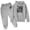 j72-Grey, variant on LIIPEE Boys Casual Outfits 2 Piece Letter Graphic Long Sleeve Pullover Hoodie And Sweatpants Kids Cute Comfortable Outfit Sets,5-6 Years