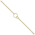 thumbnail image 3 of Finest Gold Leslies 10K Yellow Gold Polished Link 7.5 in. Bracelet, 3 of 3