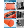 thumbnail image 4 of Bolsa impermeable HEETA, enrollable, ligera, 30 L, naranja, 4 of 8