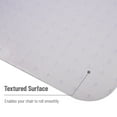 thumbnail image 4 of Mind Reader Office Chair Mat, 36" x 48" Inches, Clear, 4 of 10