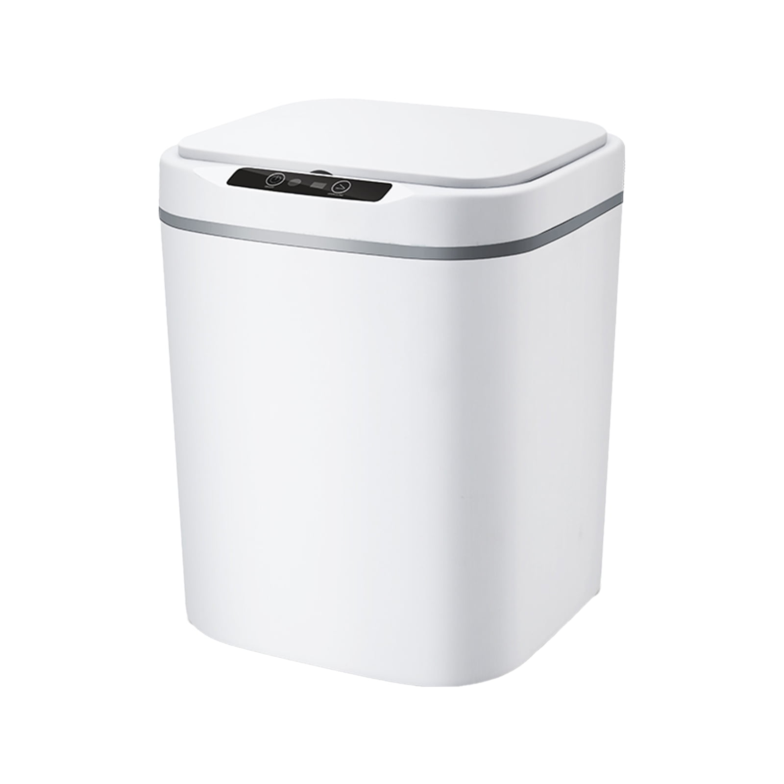 15L TouchFree Trash Cans Smart Knock Induction Trash Bin Automatic