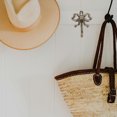 thumbnail image 1 of ADDHAT 2Ud De Pared De Hierro En Oro Rosa Con Para Colgar Ropa Y Toallas, 1 of 6