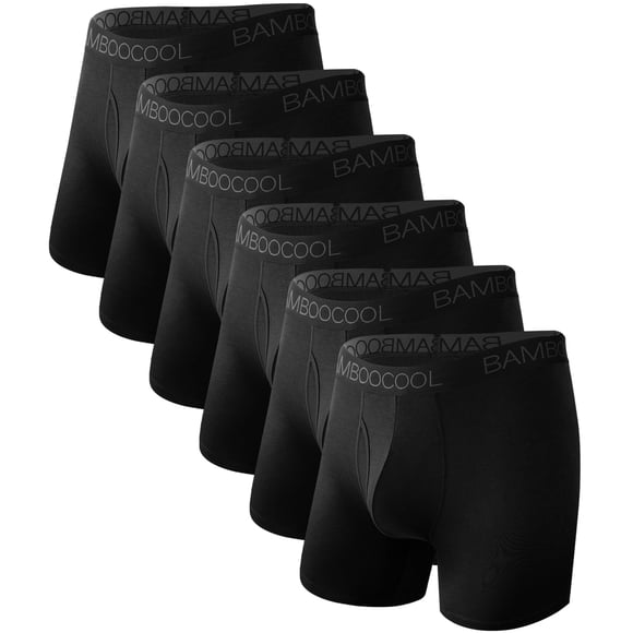 Calzoncillos bóxer para hombre BAMBOO COOL que absorben la humedad