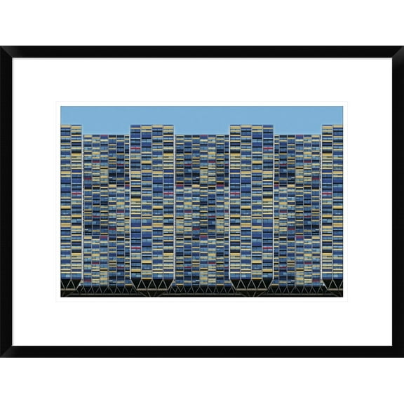 Global Gallery Henk Van Maastricht 'Big, Bigger, Biggest' Framed Wall Art