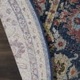 thumbnail image 5 of Nourison Global Vintage Persian Nav/Multicolor 6' x ROUND Area Rug, (6' Round), 5 of 8