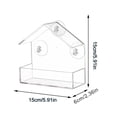 thumbnail image 3 of Window Bird Feeder Ultra-strong Suction Cup, And Weather-resistant Design For Garden Yard Patio, 3 of 8