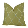 thumbnail image 1 of Plutus Dewdrop Handmade Throw Pillow, (Double sided 20" x 36" King), 1 of 4