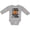 AC-Heather Grey, variant on Inktastic I Want To Grow up To Be A Basketball Player Like My Daddy Boys or Girls Long Sleeve Baby Bodysuit