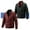 Wine, variant on Fesfesfes Jacket for Men's Fashion Flight Suit Plus Cotton Jacket Reversible Stand Collar Jacket In Winter Warm Coat