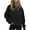 Black sweatshirt women, variant on clear 50% off Usmixi Sweatshirt for Women Half Zip Sweatshirt for Women Cozy Fleece Long Sleeve Stand Neck Pullover Tops Loose Pocket Casual Solid Ladies Fall Sweater Winter Sweatshirt