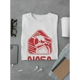 thumbnail image 3 of NASA Nasa Astronaut Red Sign T-Shirt Men -NASA Designs, Male 3X-Large, 3 of 4