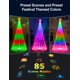 thumbnail image 3 of Árbol de Navidad Innonly de 8 pies con luz inteligente RGBW y 355 LEDs, 3 of 8