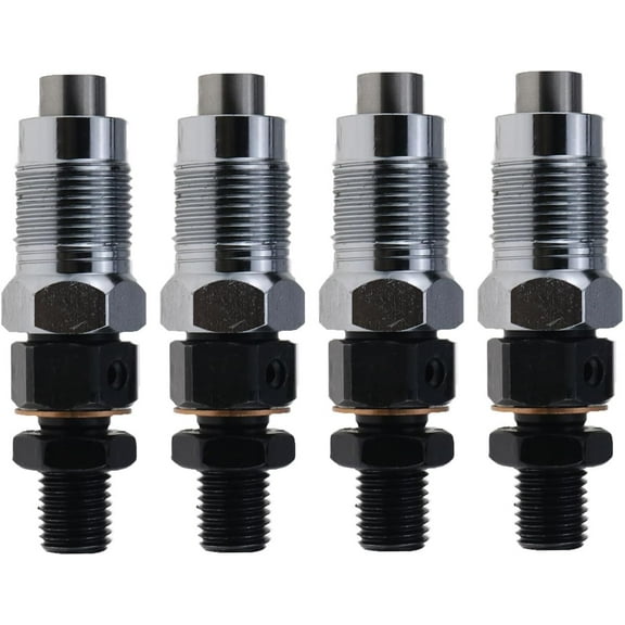 4pcs Fuel Injectors Fits For Kubota KX1212 KX1213 KX1213S KX1213ST KX1612 KX1613 KX1613ST U45S U45ST Excavator V2203 V2003 V1903 D1703 Engine 16454-53903 16454-53905 16454-53900 16454-53003