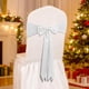 thumbnail image 4 of Uuiauoio Satin Chair Sashes Bows- Chair Ribbon Ties Back Sash for Wedding Party Events Banquet Chair Cover Decoration, 4 of 7